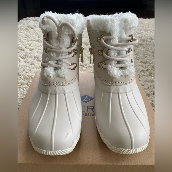 Sperry - Women's Saltwater Alpine Boots White - Picture 4 of 7